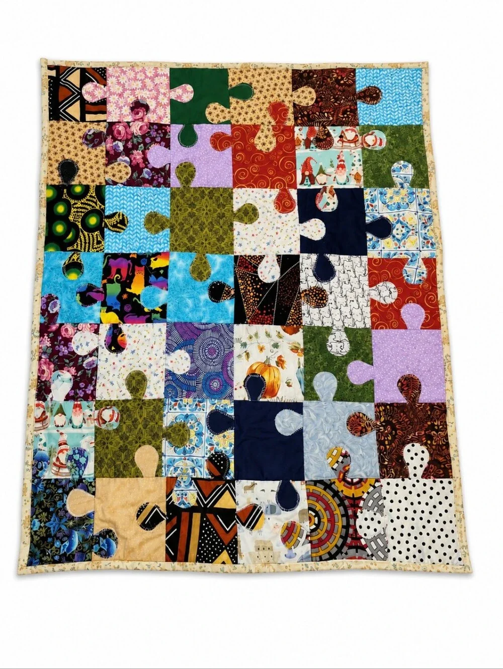 Handmade color lap cotton